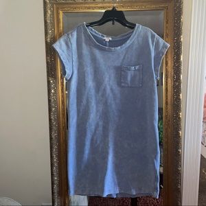 Blue Gap T-Shirt Dress
